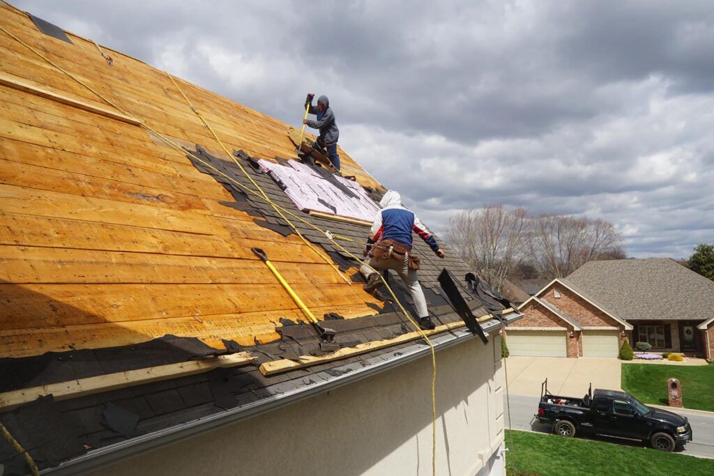 roof flashing replacement